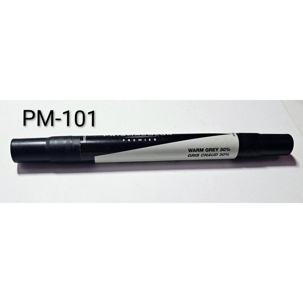 Prismacolor Premier PM-101 WARM GREY 30% Double Sided Art Marker Chisel Fine NEW